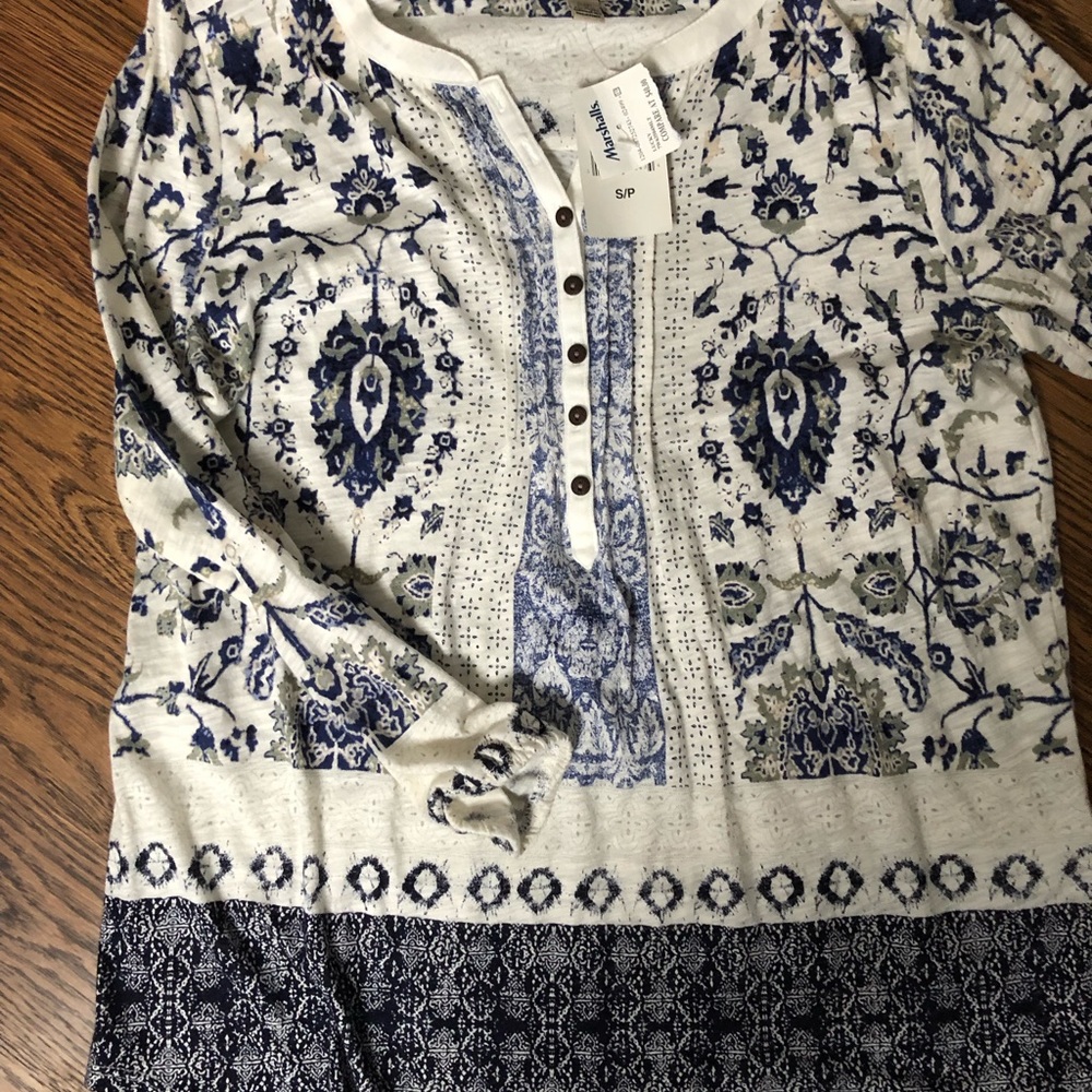 Lucky brand printed top